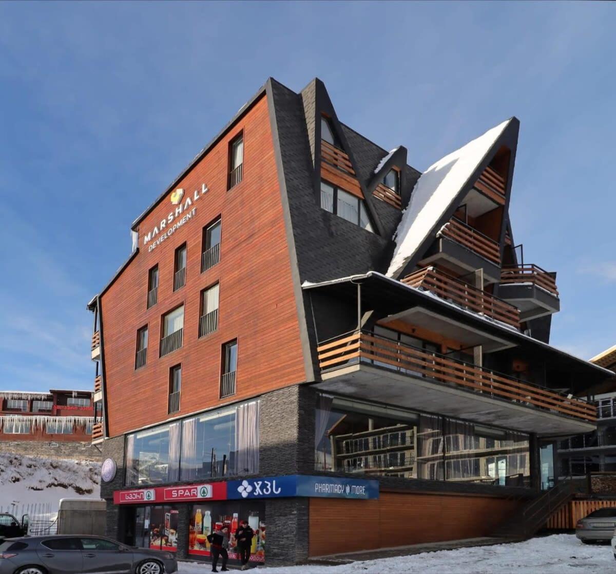 Stylish Studio Apartment With Balcony Gudauri Esterno foto
