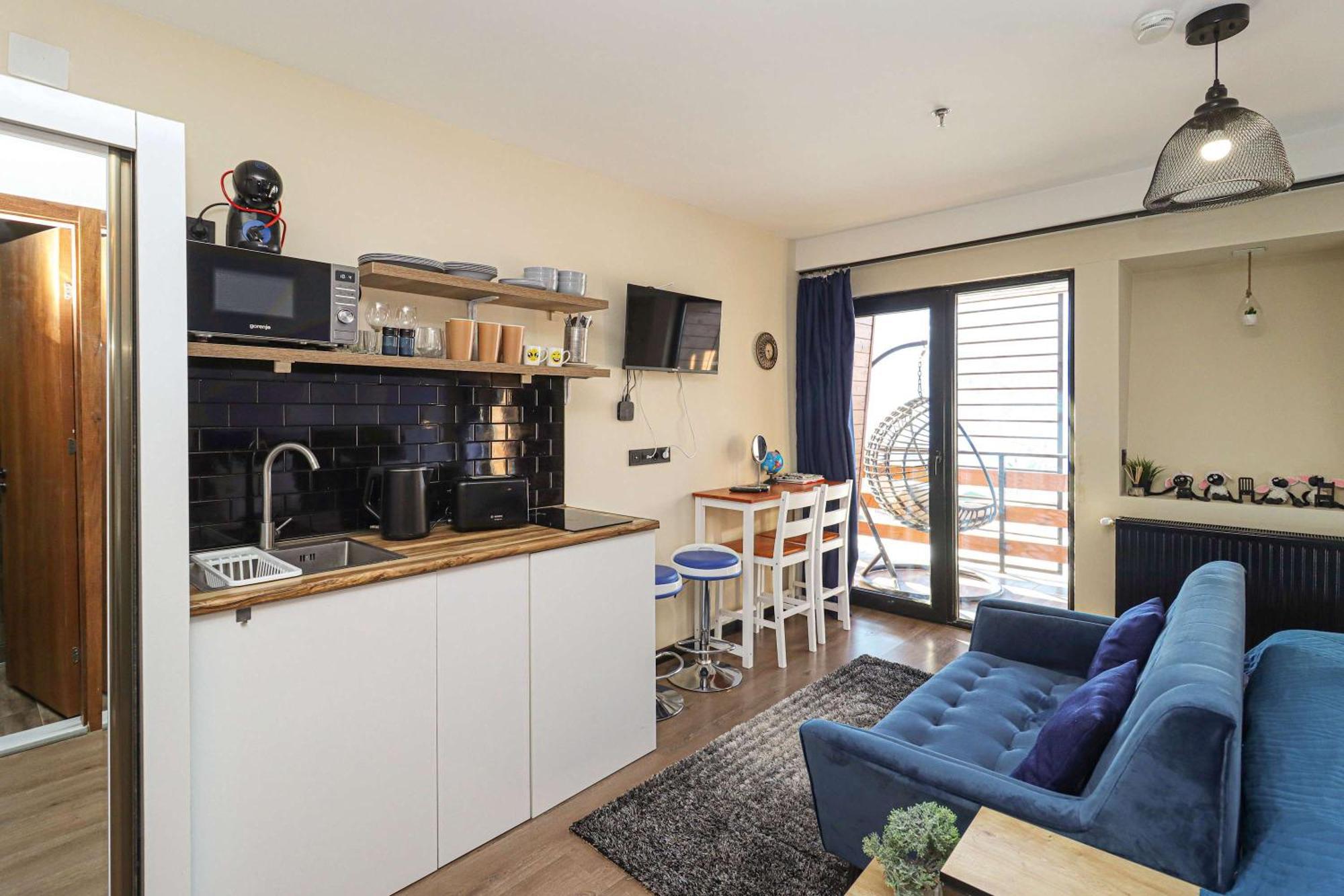 Stylish Studio Apartment With Balcony Gudauri Esterno foto